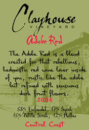 Clayhouse 2006 Adobe Red